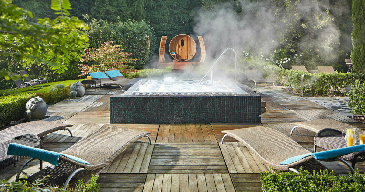 A Countryside Spa Retreat with a Touch of Grandeur