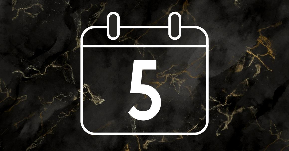 🗓️ 5 October