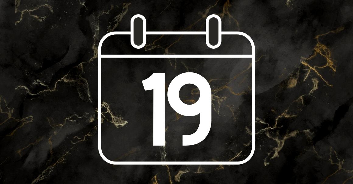 🗓️ 19 October