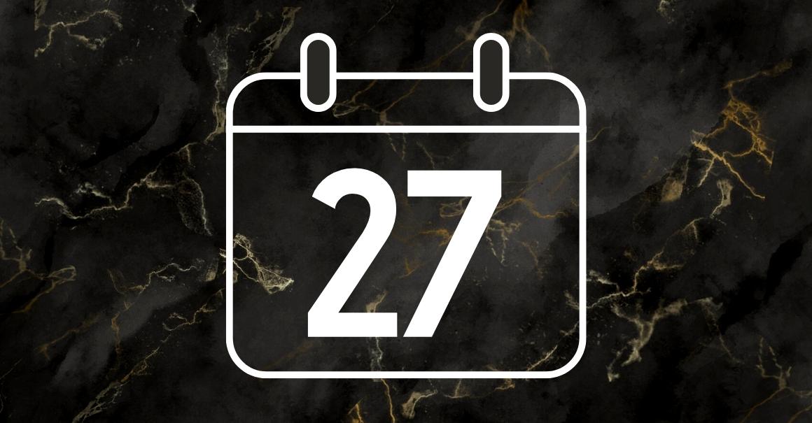 🗓️ 27 October